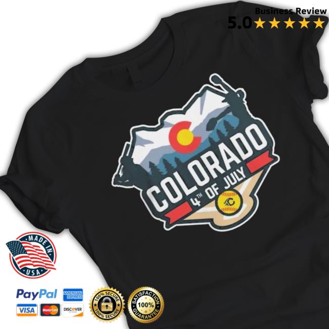 Colorado Rockies 2023 Colorado 4Th Of July Logo Shirt