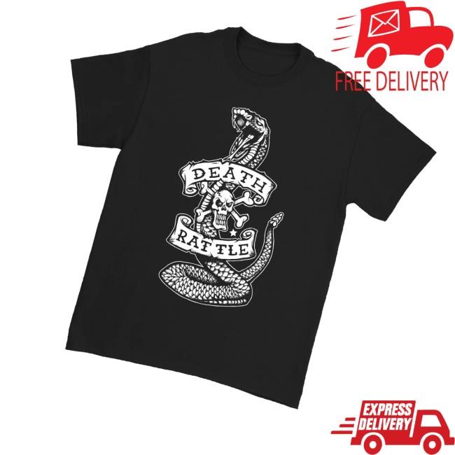 Downright Merch Store Shop Death Rattle Snake T-Shirt