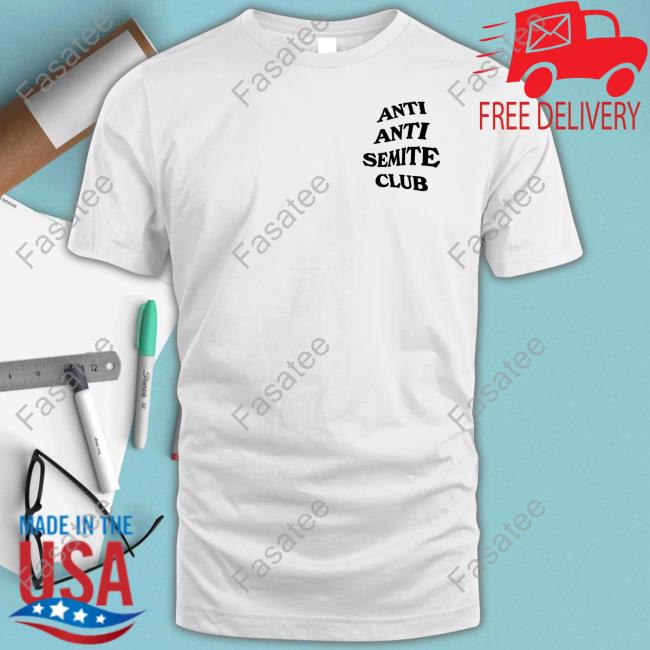 Jewishunpacked Anti Anti Semite Club Tee Shirt