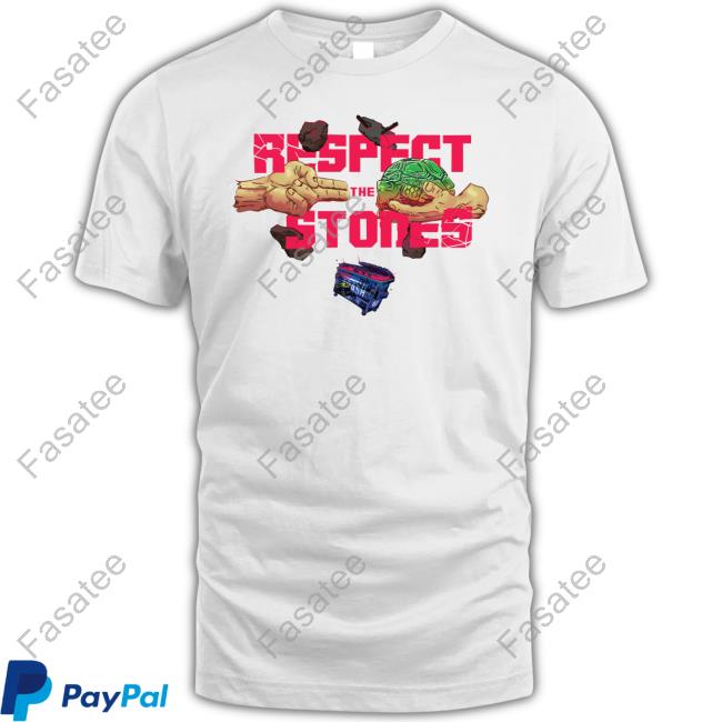 Brian F Merch Respect The Stones Tee Shirt Respect The Stones Hoodie