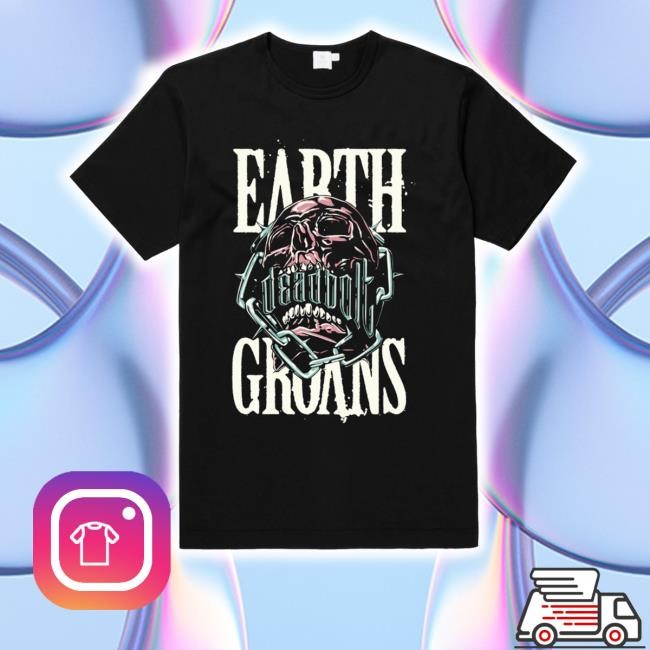 Earthgroans Merch Earth Groans Deadbolt Tee Shirt