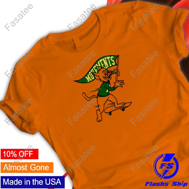 Movements Official Movements Skate Cat T Shirt
