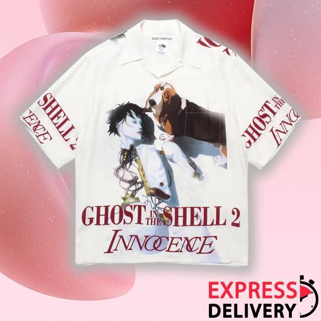 Ghost In The Shell 2 Innocence Hawaiian Tee Shirt