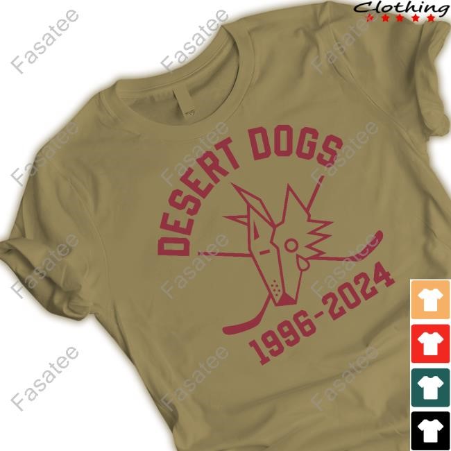 Glass Bangers Hockey Shirts Arizona Desert Dogs 1996-2024 T-Shirt