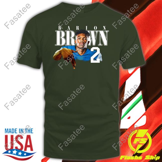Barion Brown L’S Down Shirts