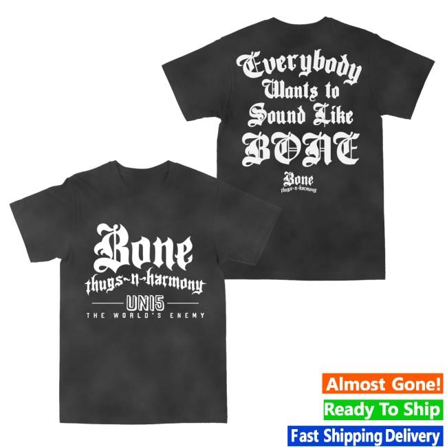 Bone Thugs N Harmony Merch Sound Like Vintage Black Crewneck Sweatshirt