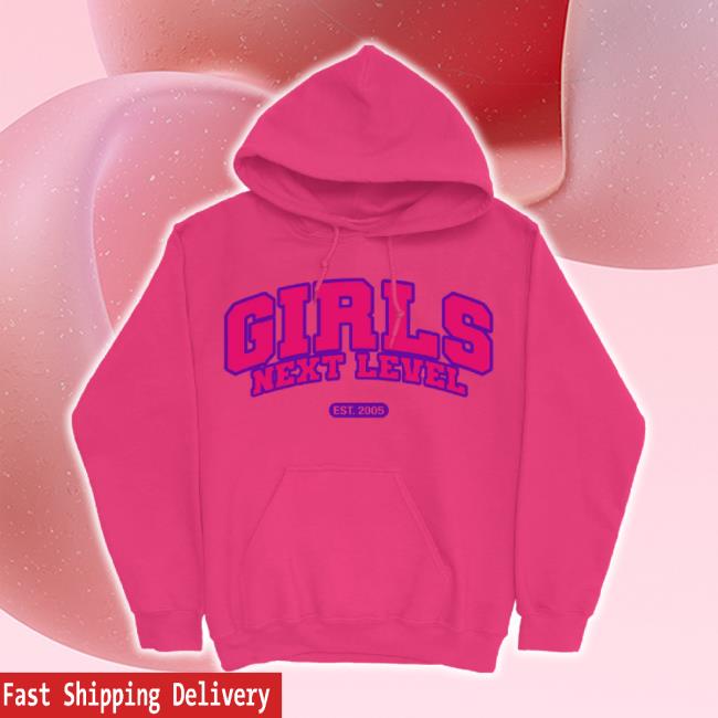 Original Girls Next Level Merch Store Gnl Hoodie Sweatshirt Hot Pink Girlsnextlevel Shop