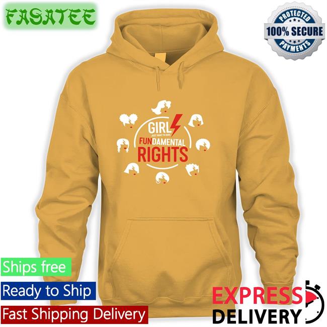 Bonfire Store Girls Just Want To Have Fundamental Rights Hoodie Cyndi Lauper