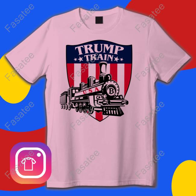 Trump Train Bitcoin Usa Funny T Shirt Trump Train Bitcoin Usa Shirt