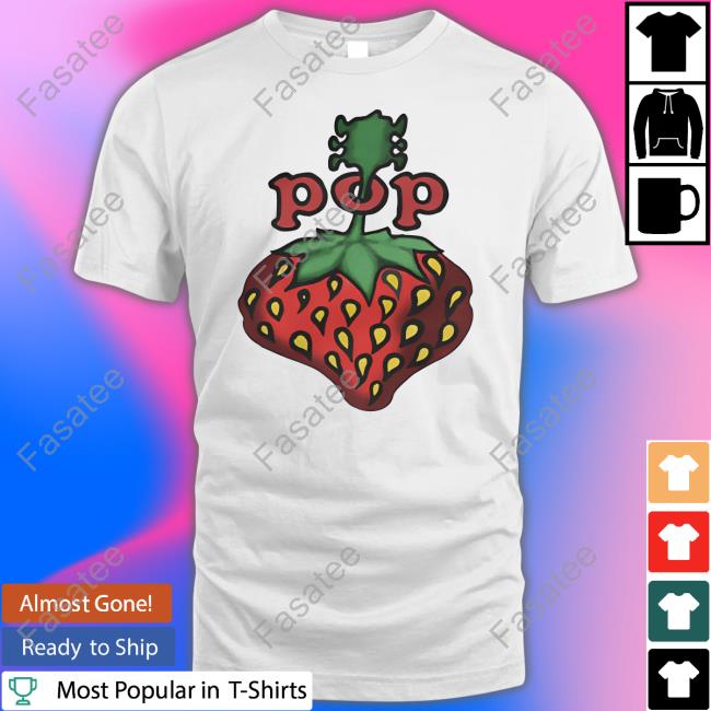 Strawberry Pop Long Sleeve Tee Shirt