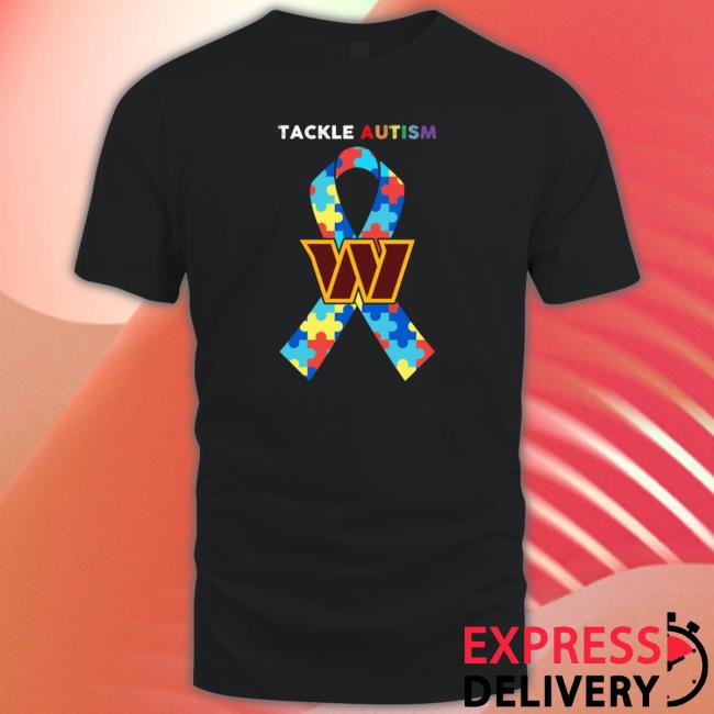 Washington Commanders Tackle Autism Awareness Funny shirt, hoodie, tank top, sweater and long sleeve t-shirt Washington Commanders Tackle Autism Awareness Funny shirt, hoodie, tank top, sweater and long sleeve t-shirt