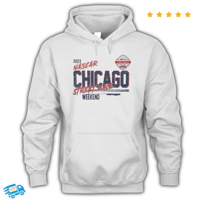 Official 2023 Nascar Men’S Chicago Street Race Starter White Prime Time shirt
