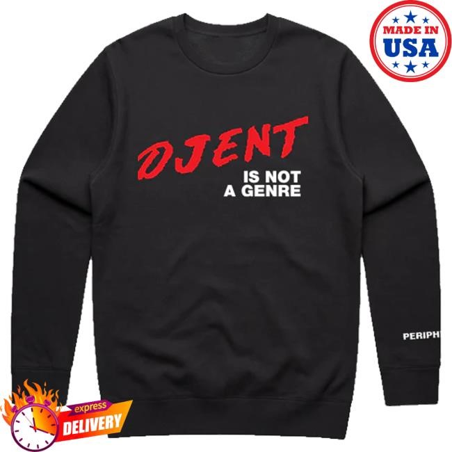 Periphery Merch Djent Crewneck Black Crewneck Sweatshirt