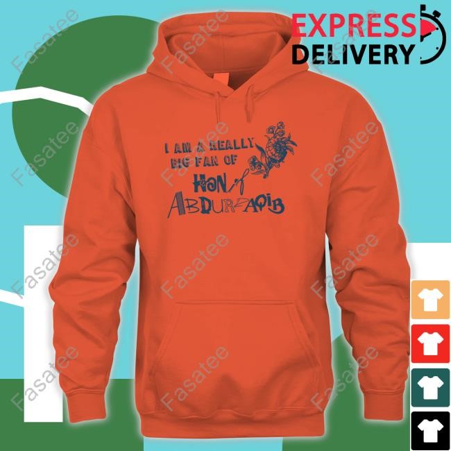 Bread & Water Printshop I Am A Really Big Fan Of Hanif Abdurraqib Long Sleeve Shirt