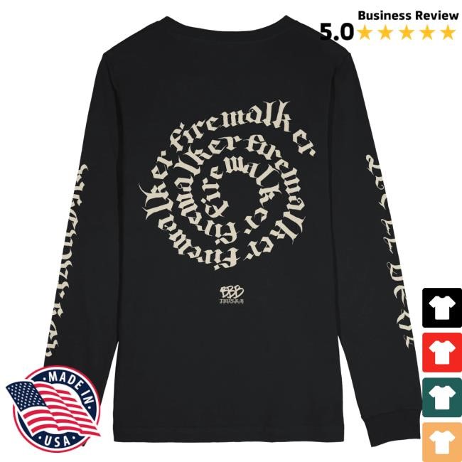 Triplebrecords Merch Shop Firewalker 4 Sided Sweatshirt