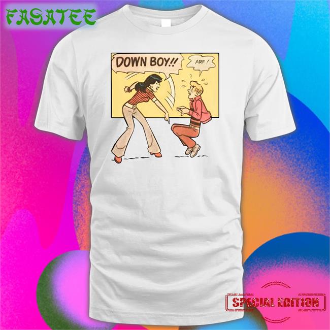 Down Boy Arf T Shirt