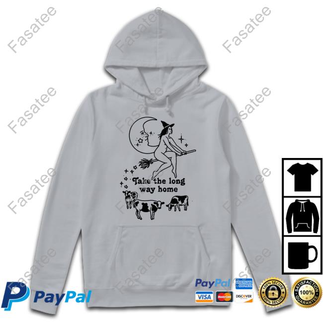 Take The Long Way Home Cows Tee Shirts