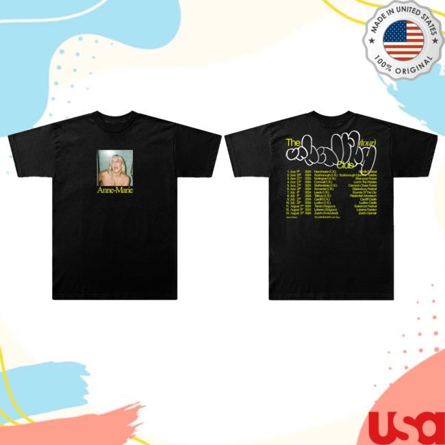 Official Anne-Marie Official Shop The Unhealthy Club Uk 2024 Tour Crewneck Sweatshirt