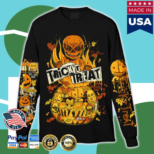 Original Cavity Colors Merch Store Trick 'R Treat: The Dead Roam Free -Sweatshirt Cavitycolors Shop