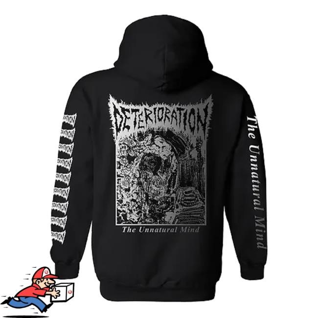 Trending Shattered Dreams Productions Merch Store Deterioration - The Unnatural Mind Zip-Up Shirts