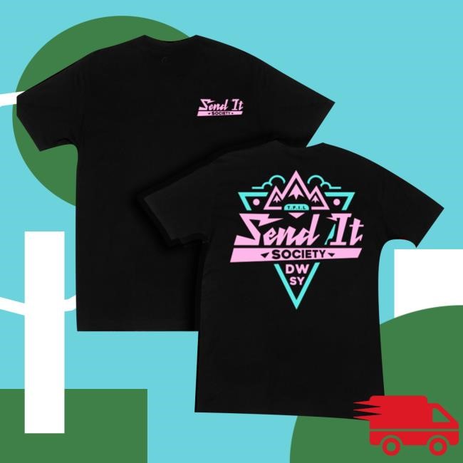 Send It Society Throwback T Shirts