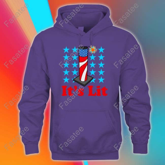 Middleclassfancy It's Lit 4Th Of July Hoodie