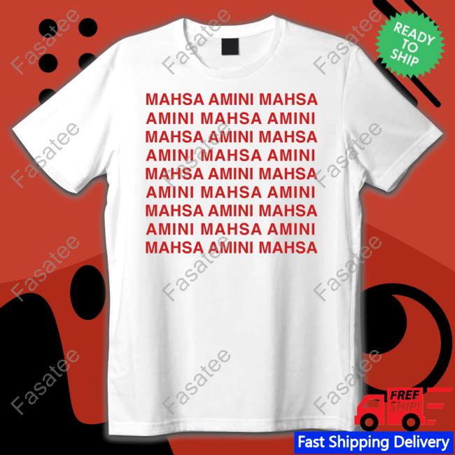 Jessica Chastain Wearing Mahsa Amini T Shirt