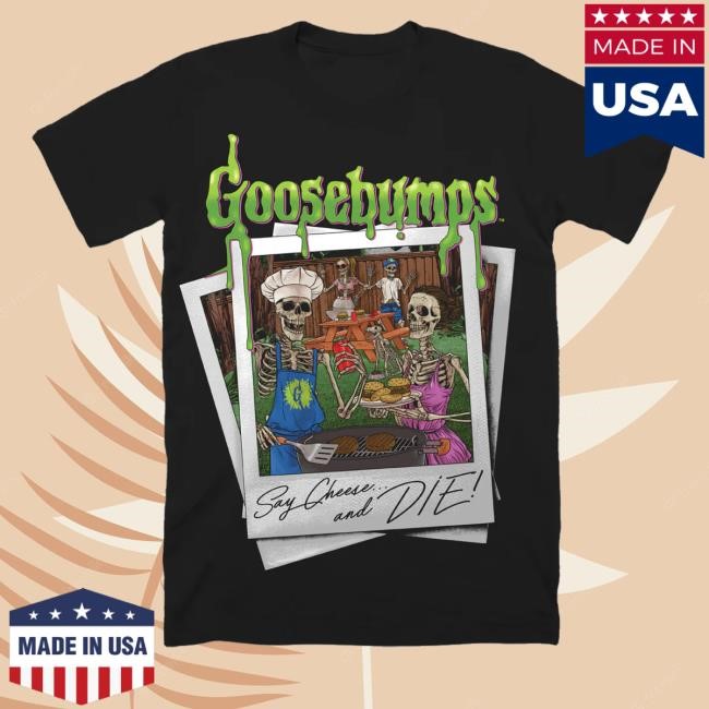 Official Goosebumps Say Cheese And Die Sweatshirt Cavitycolors Merch Store