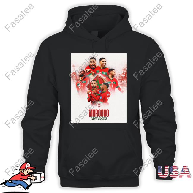 MoroccoThe Semifinals For The First Time In History World Cup Qatar 2022 Sweatshirt