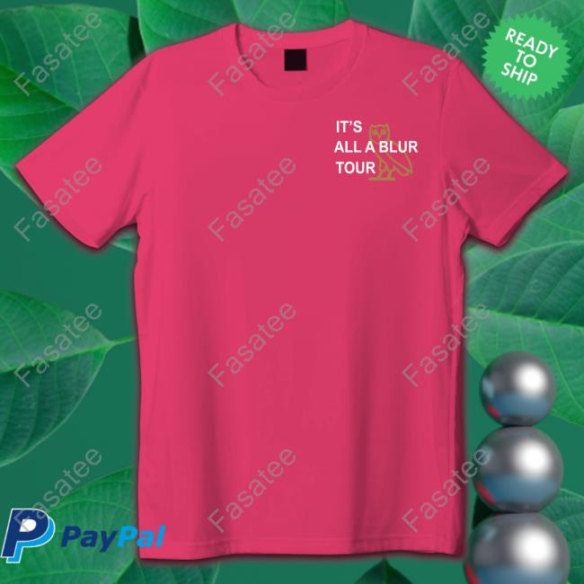 Drake Tour Merch It's All A Blur Tour Shirts