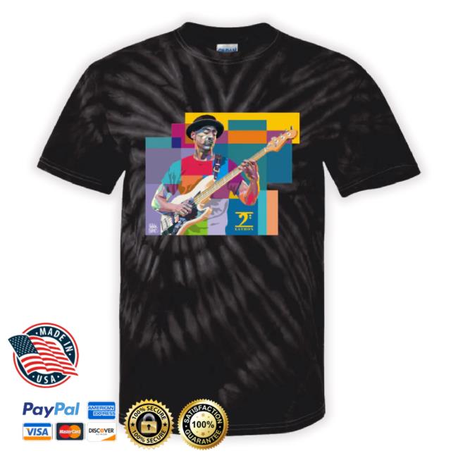 Official Marcus Miller 1 Tie Dye TankTop Spiderblack