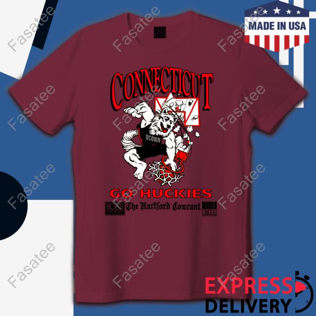 Official Connecticut Go Huskies Hoodie Connecticut Go Huskies The Hartford Courant Shirt
