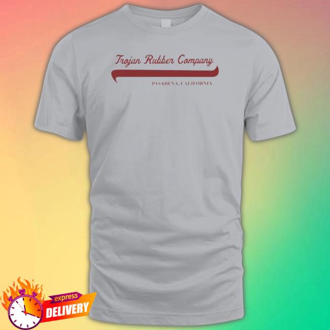 Trojan Rubber Company Pasadena California Tank Top