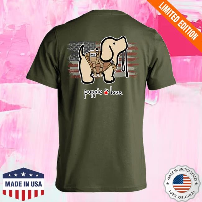 Military Working Pup Hoodie Military Working Pup Classic Shirt Puppie Love Merch
