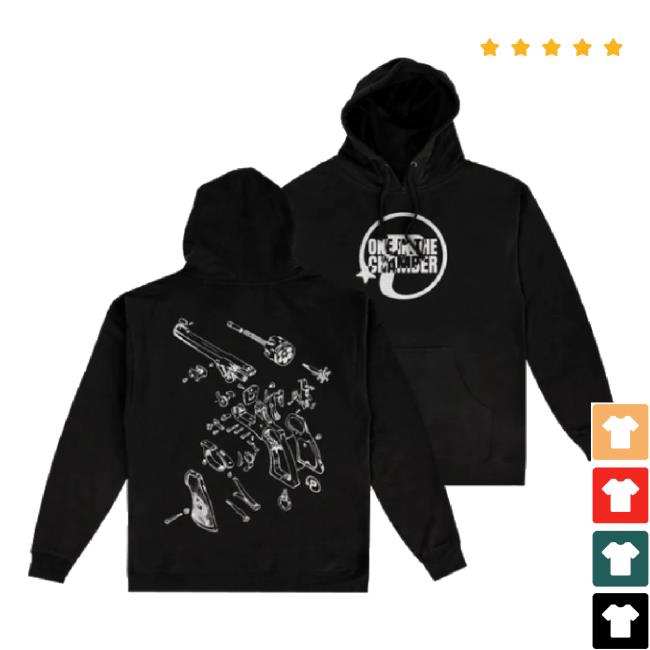 Original Pressure Shop Black One In The Chamber TankTop Pressure Merch Store