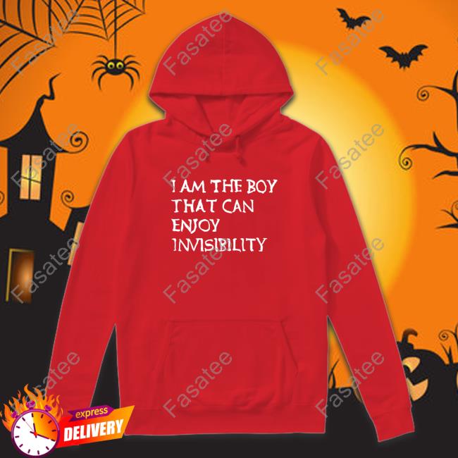 Wiz Khalifa Wearing I Am The Boy That Can Enjoy Invisibility Sweatshirt