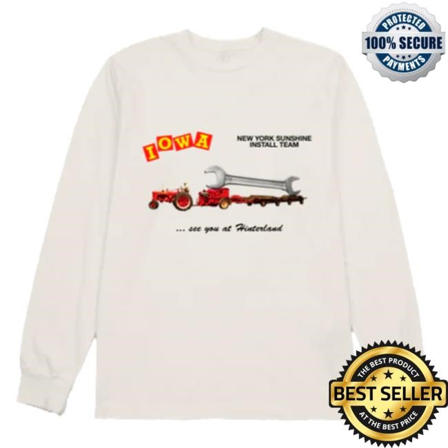 Hinterland Iowa New York Sunshine Hoodie