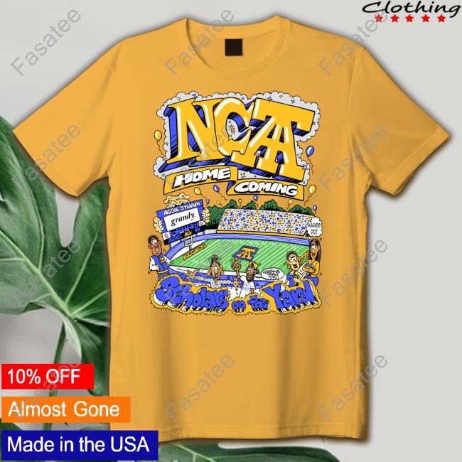 Frko Scholars On The Yard Nc A&T Ghoe Shirts