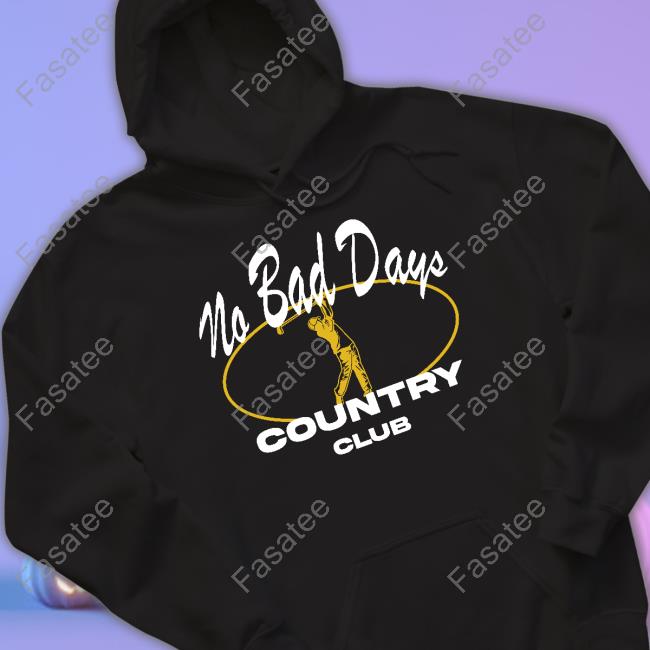 The Hockey Guys Merch No Bad Days Country Club T Shirt