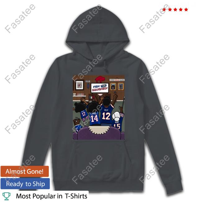 Fish Squished Bills Sweatshirt