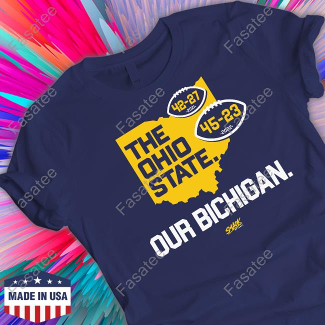 The Ohio State Our Bichigan Tee Shirts