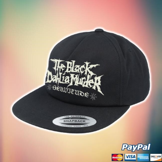 Trending The Black Dahlia Murder - Servitude Logo Cap Night Shift Merch Store