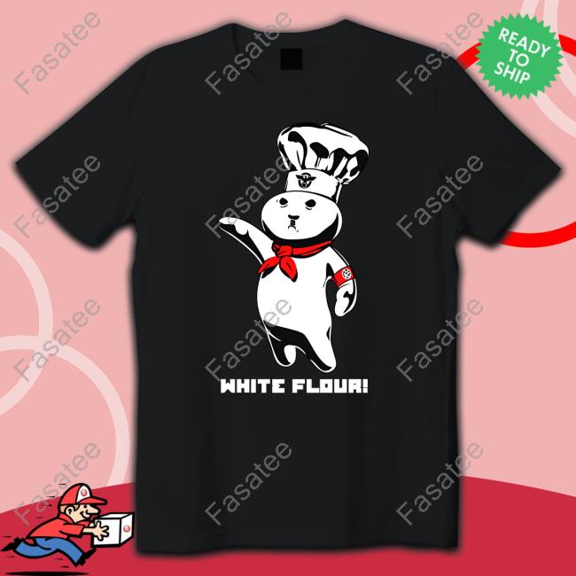 Disturbingshirt White Flour T Shirt
