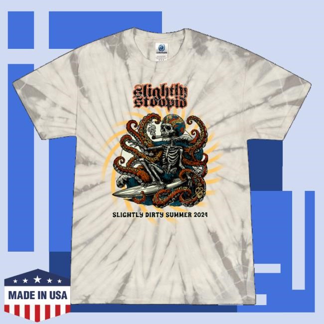Slightly Stoopid Merch Octo 2024 Tie Dye Shirt