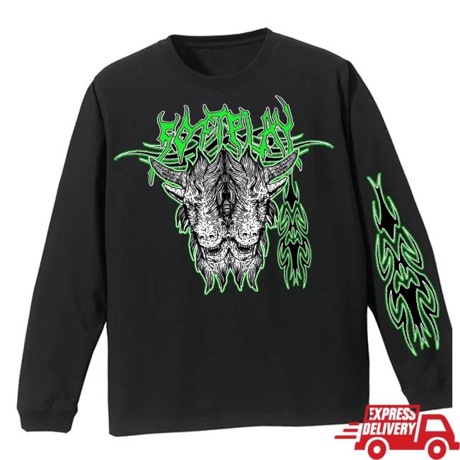 Soft Play Merch Store Goat Long Sleeve Tee Shirt