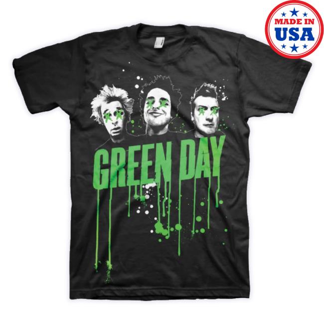 Original Authentic Band Merch Store Green Day Attractive Shirt Drips Authenticbandmerch Shop