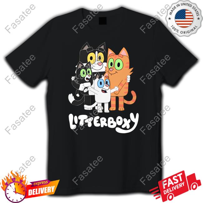 Litterbox Comics Litterboxy Family Men's Shirts