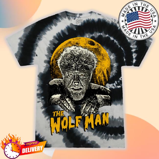 The Wolf Man Savage Beast TankTop (Silver Screen Tie Dye)