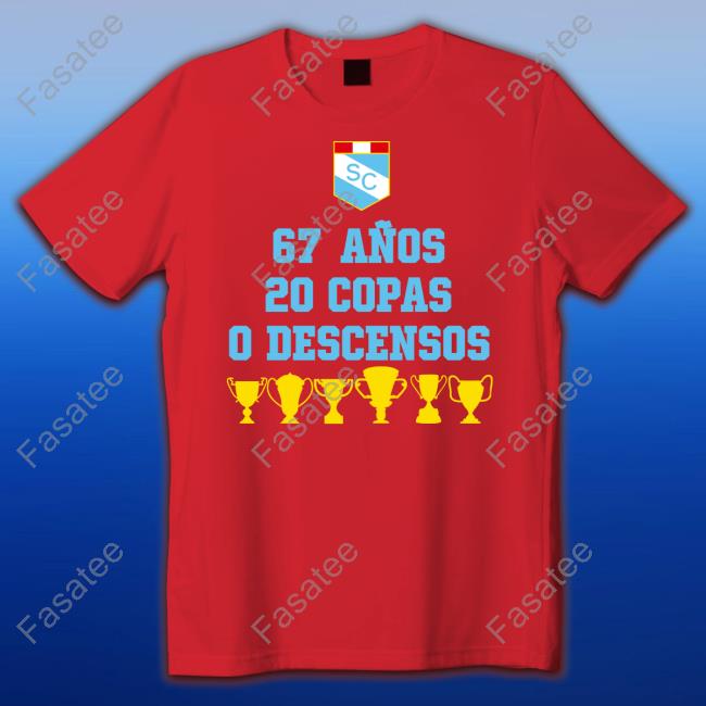 Giovanni André 67 Anos 20 Copas 0 Descensos Shirt