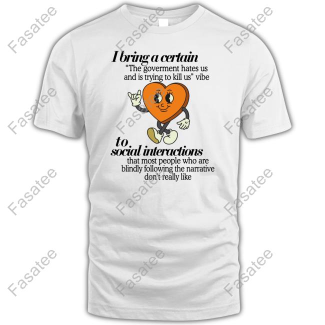 Newearthco Store A Certain Vibe Heart T Shirt